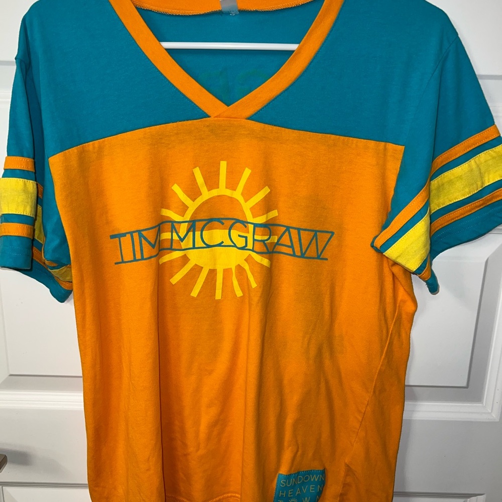 Tim McGraw Country Concert "Sundown Heaven Town Tour" Jersey T-Shirt